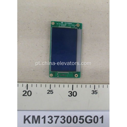 KM1373005G01 Placa de exibição LCD para elevadores Kone